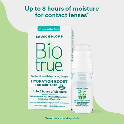 Biotrue Hydration Boost Rehydrating Contact Lens Drops