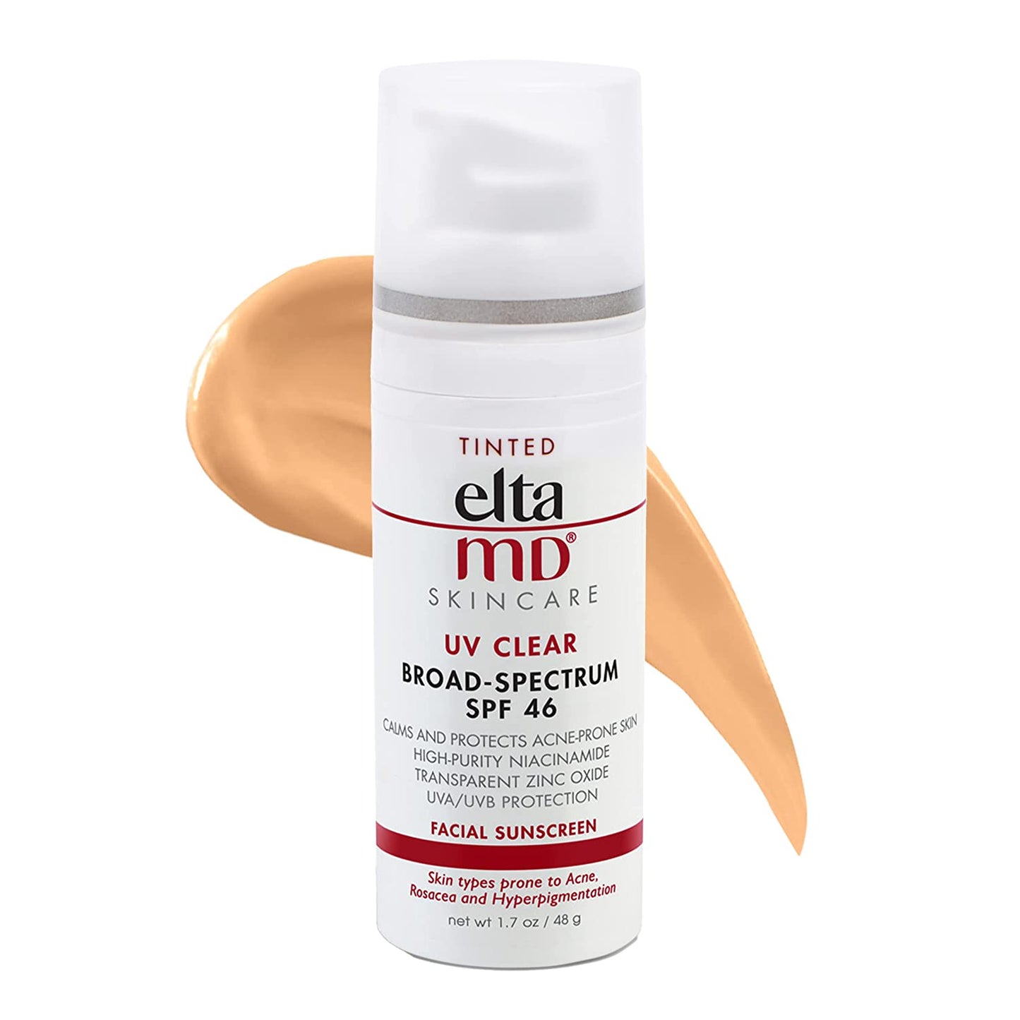 EltaMD UV Clear Tinted Face Sunscreen, SPF 46