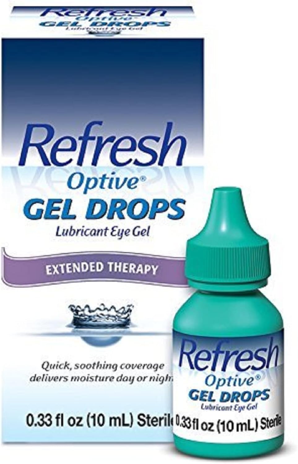 Refresh Optive Gel Drops Lubricant Eye Gel, 0.33 Fl Oz