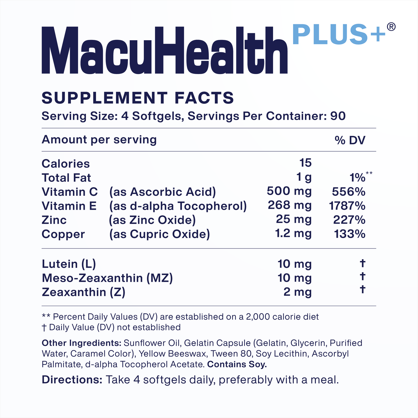 MacuHealth PLUS+ 360 count