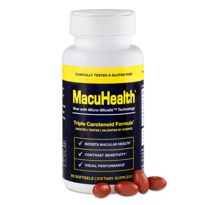 MacuHealth Triple Carotenoid Formula for Adults 90 count