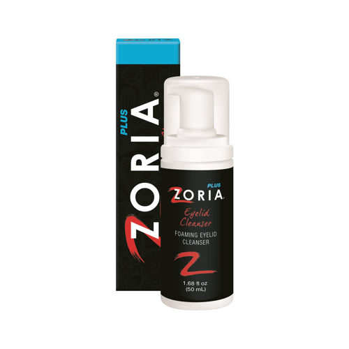 Zoria PLUS Platinum Foaming Eyelid Cleanser – 50mL