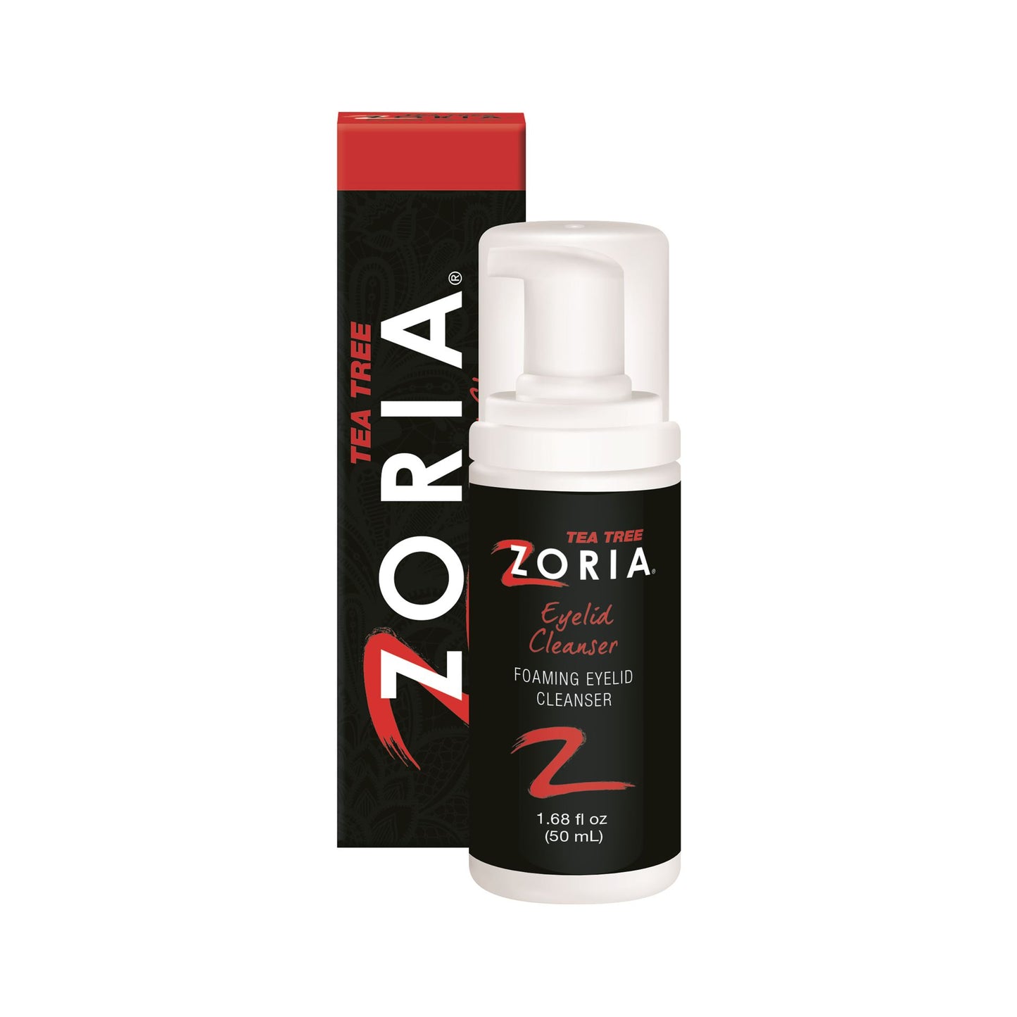 Zoria Tea Tree Foaming Eyelid Cleanser - 50 ml