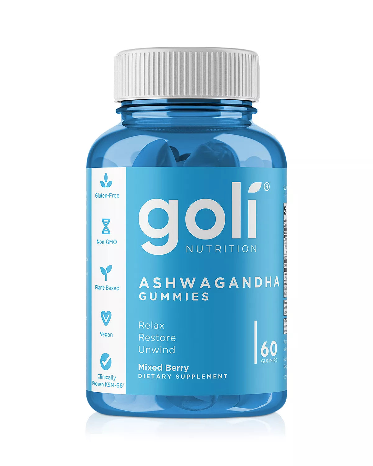 Goli Nutrition Ashwagandha 60 count