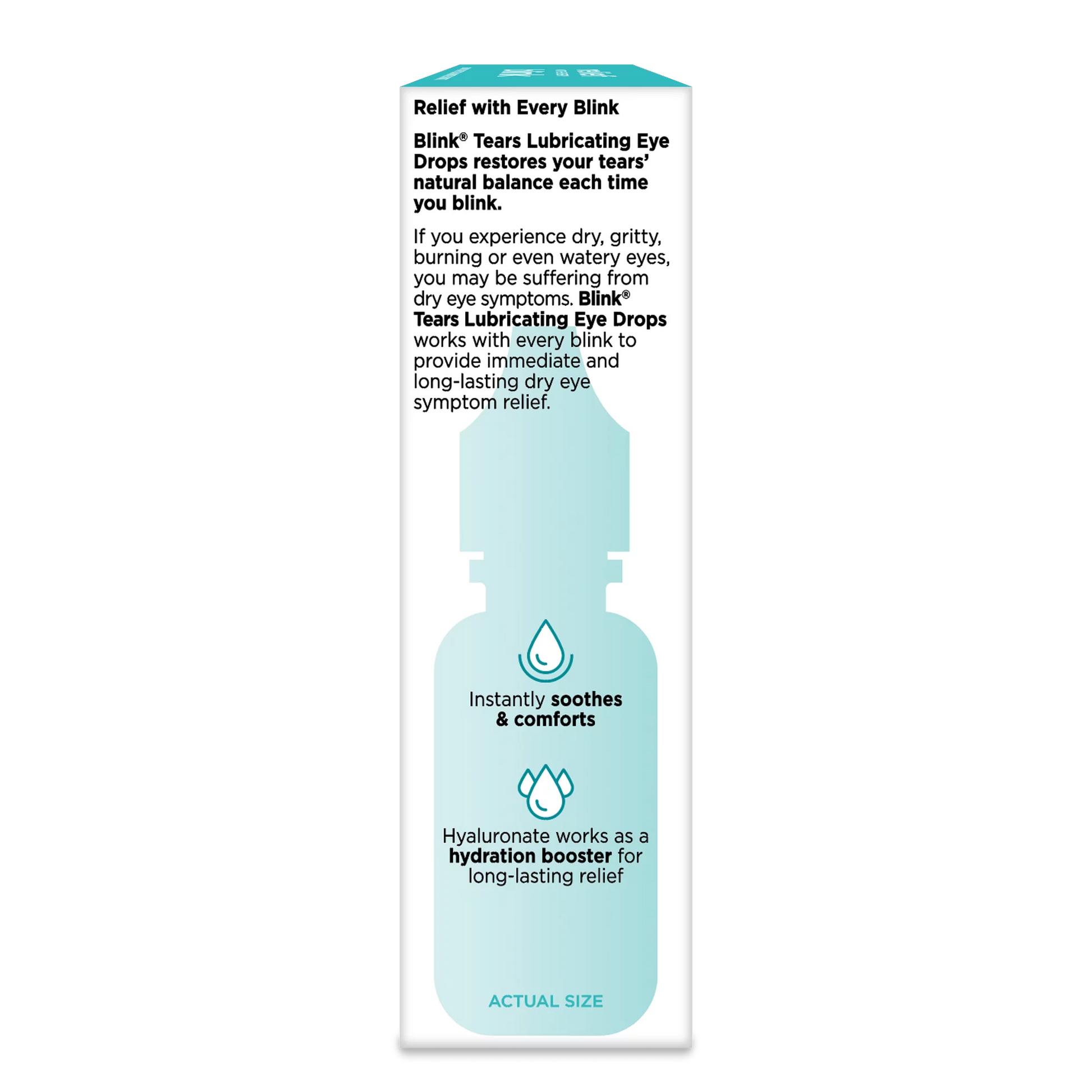  Blink Tears Lubricating Eye Drops, 1 fl oz (30 mL) Eye