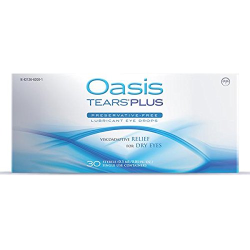 Oasis TEARS PLUS Preservative-Free Lubricant Eye Drops 30 ct