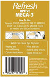 Refresh Optive Mega-3 Lubricant Eye Drops, Preservative-Free, 0.01 Fl , 60 Count