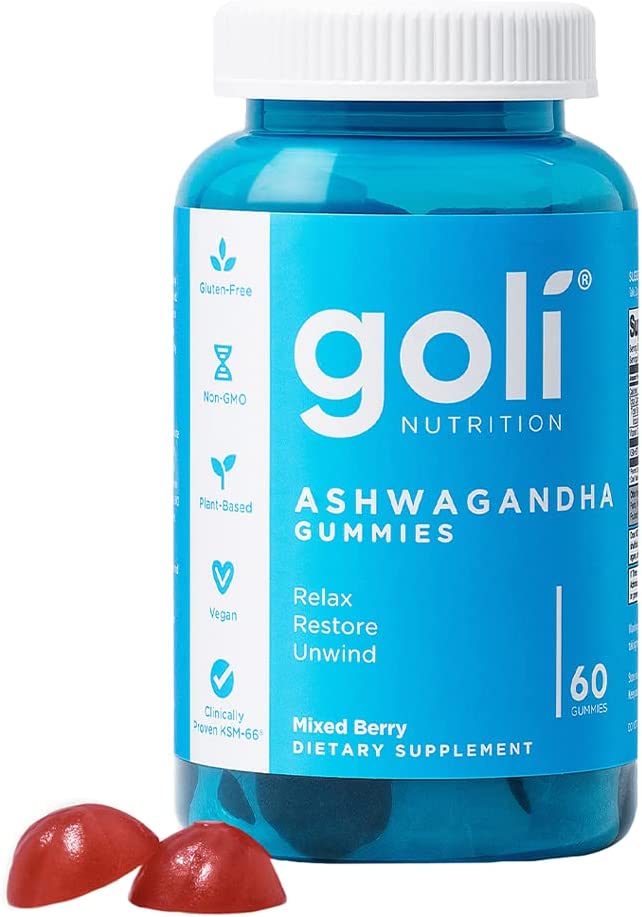 Goli Nutrition Ashwagandha 60 count