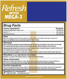 Refresh Optive Mega-3 Lubricant Eye Drops, Preservative-Free, 0.01 Fl , 60 Count