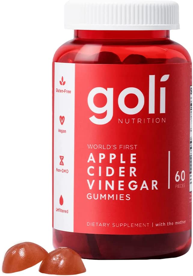 Goli Apple Cider Vinegar Gummy Vitamins - 60 Count