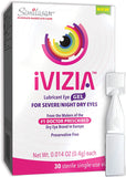 iVIZIA Lubricant Eye Gel for Severe and Nighttime Dry Eye Relief, Preservative-Free, Moisturizing, 30 Sterile Single-Use Vials