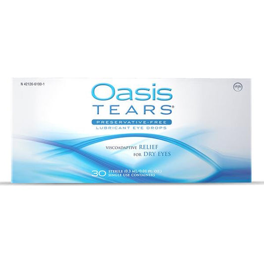 Oasis TEARS Preservative-Free Lubricant Eye Drops 30 ct