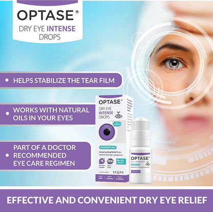 Optase Dry Eye Intense Drops - Preservative Free Eye Drops