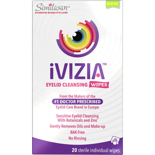 iVIZIA Micellar Eyelid Cleansing Wipes