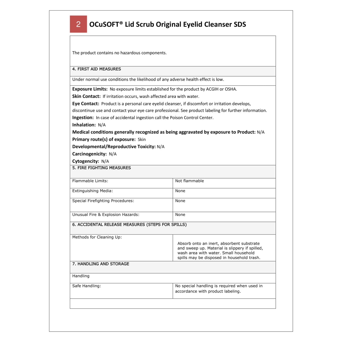 Ocusoft Lid Scrub Original Compliance Kit