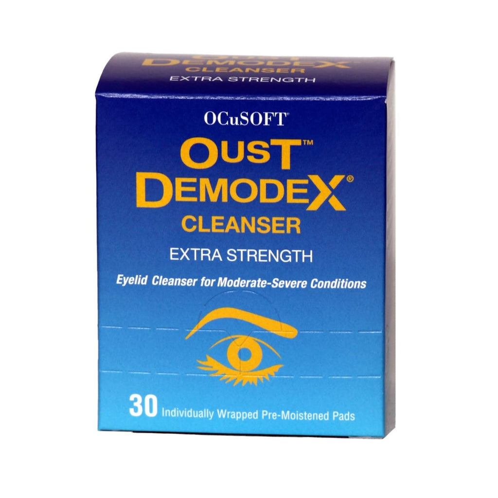 Ocusoft Demodex Cleanser, 30 Pre-Moistened Pads