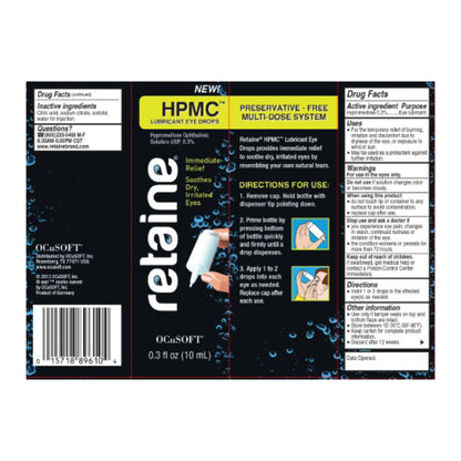 RETAINE HPMC 0.3% 10ML