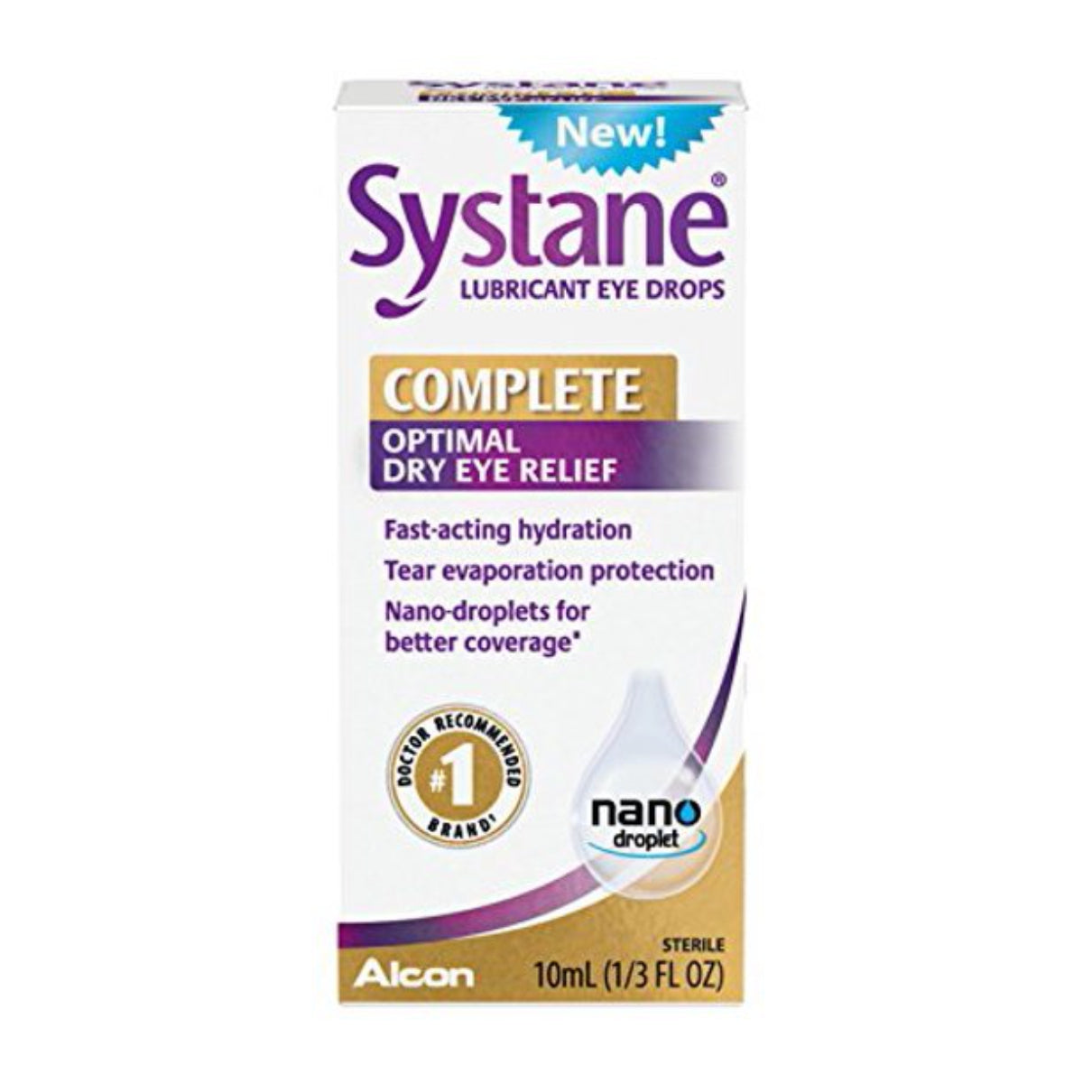 Systane Complete Eye Drops Eye Drops, 10 ml