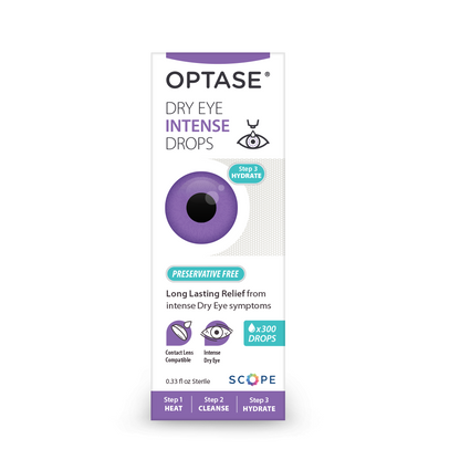 Optase Dry Eye Intense Drops - Preservative Free Eye Drops