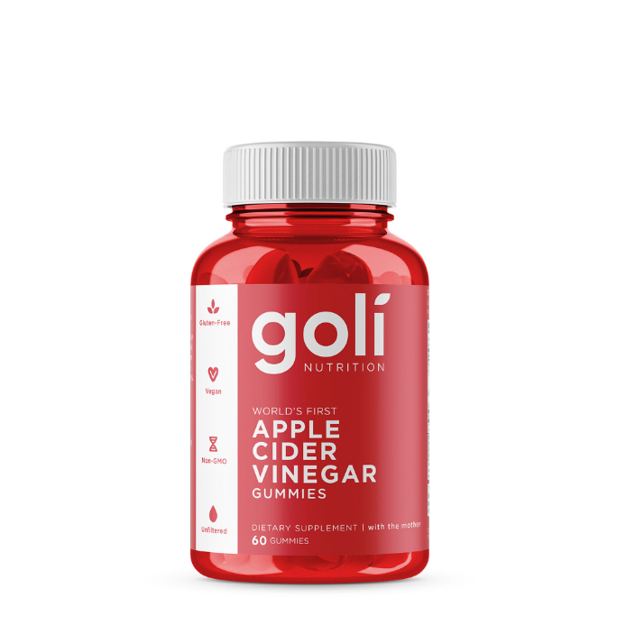 Goli Apple Cider Vinegar Gummy Vitamins - 60 Count