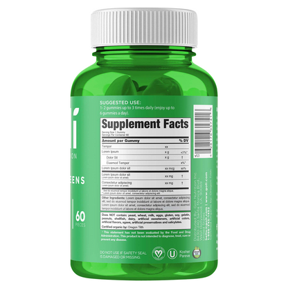 Goli SuperGreen Gummy Vitamin - 60 count